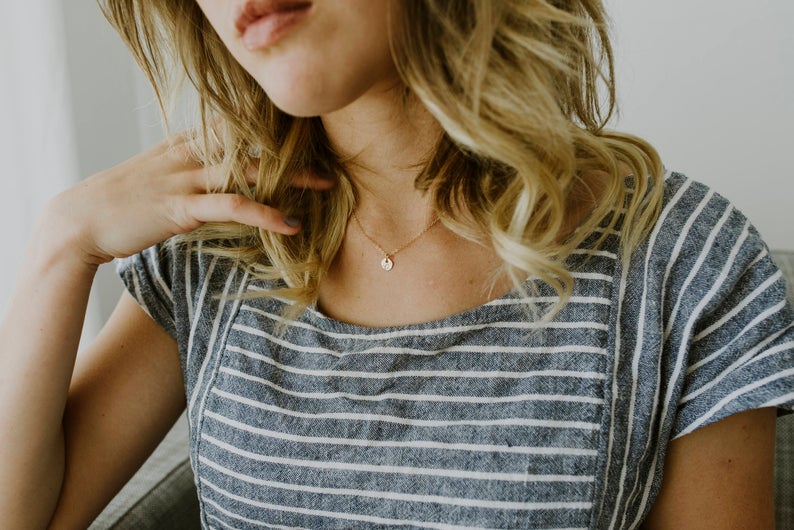 Anniversary Relationship 6mm Disc Necklace - Image 7