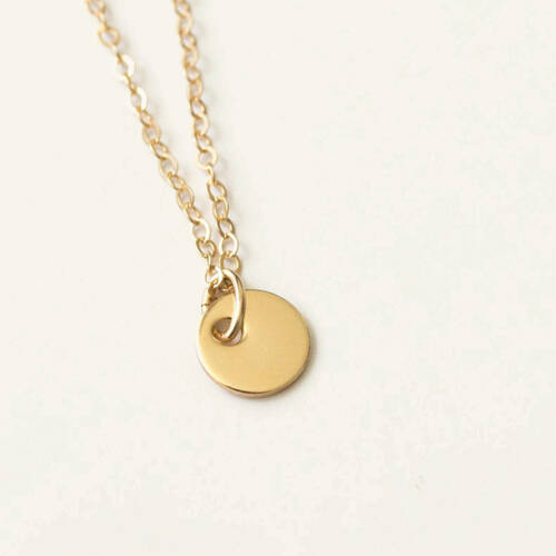 Layered Three Disc Necklace Set