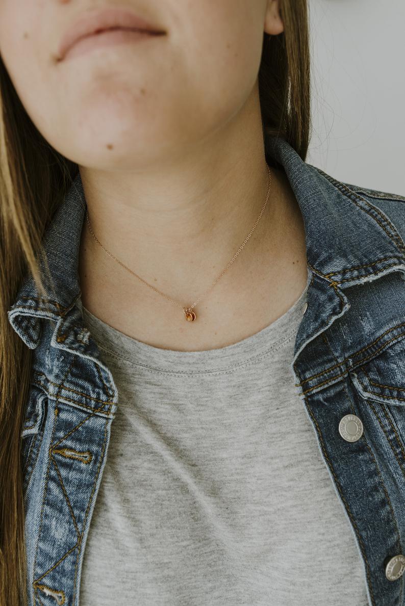 Anniversary Relationship 6mm Disc Necklace - Image 5