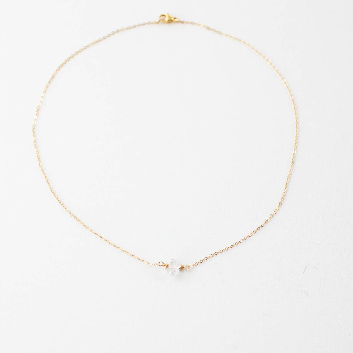 Herkimer Diamond Gemstone Necklace - Image 6