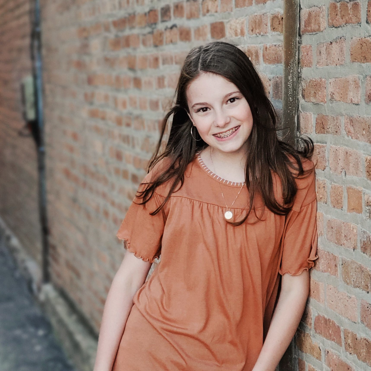 GRL PWR 1/2" Disc Necklace - Image 6