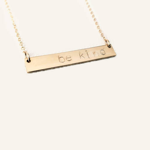 Mantra Bar Necklace