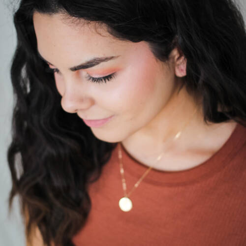 Relationship Disc Anniversary Necklace