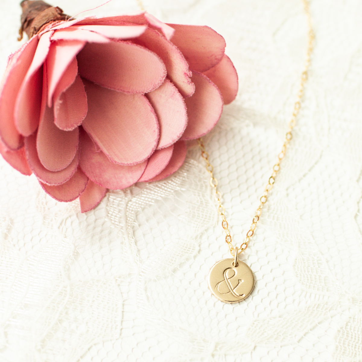 Ampersand 1/3" Mental Health Necklace - Image 2