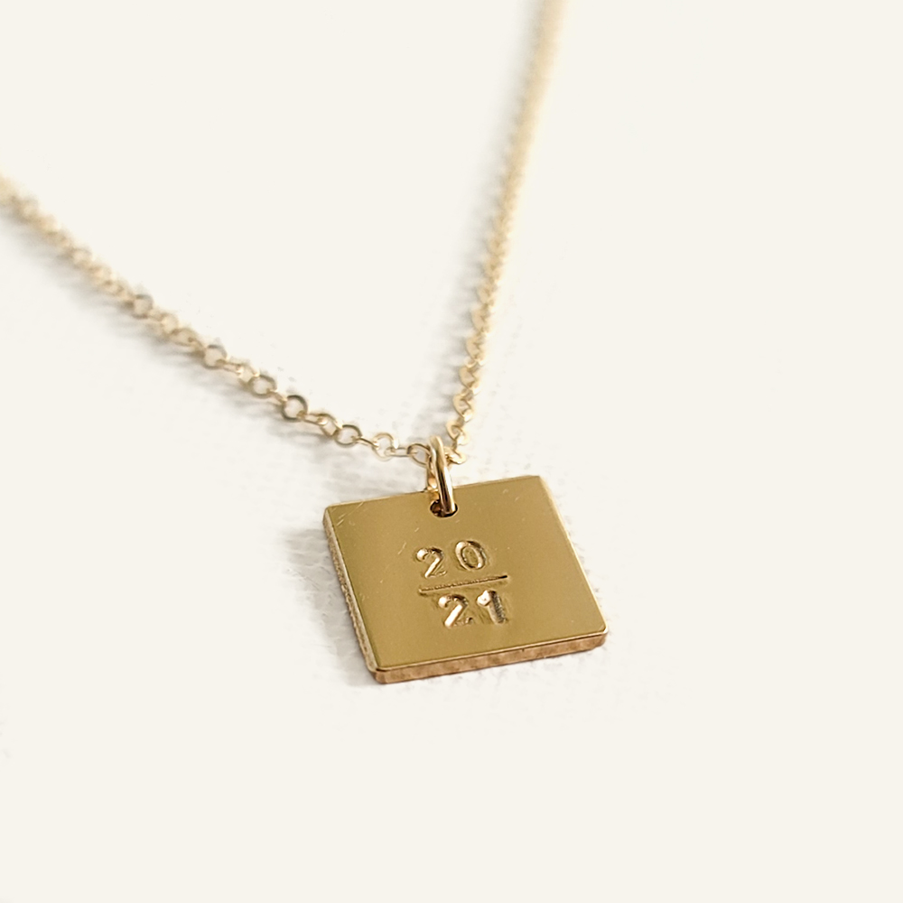 10mm Square Graduation Necklace