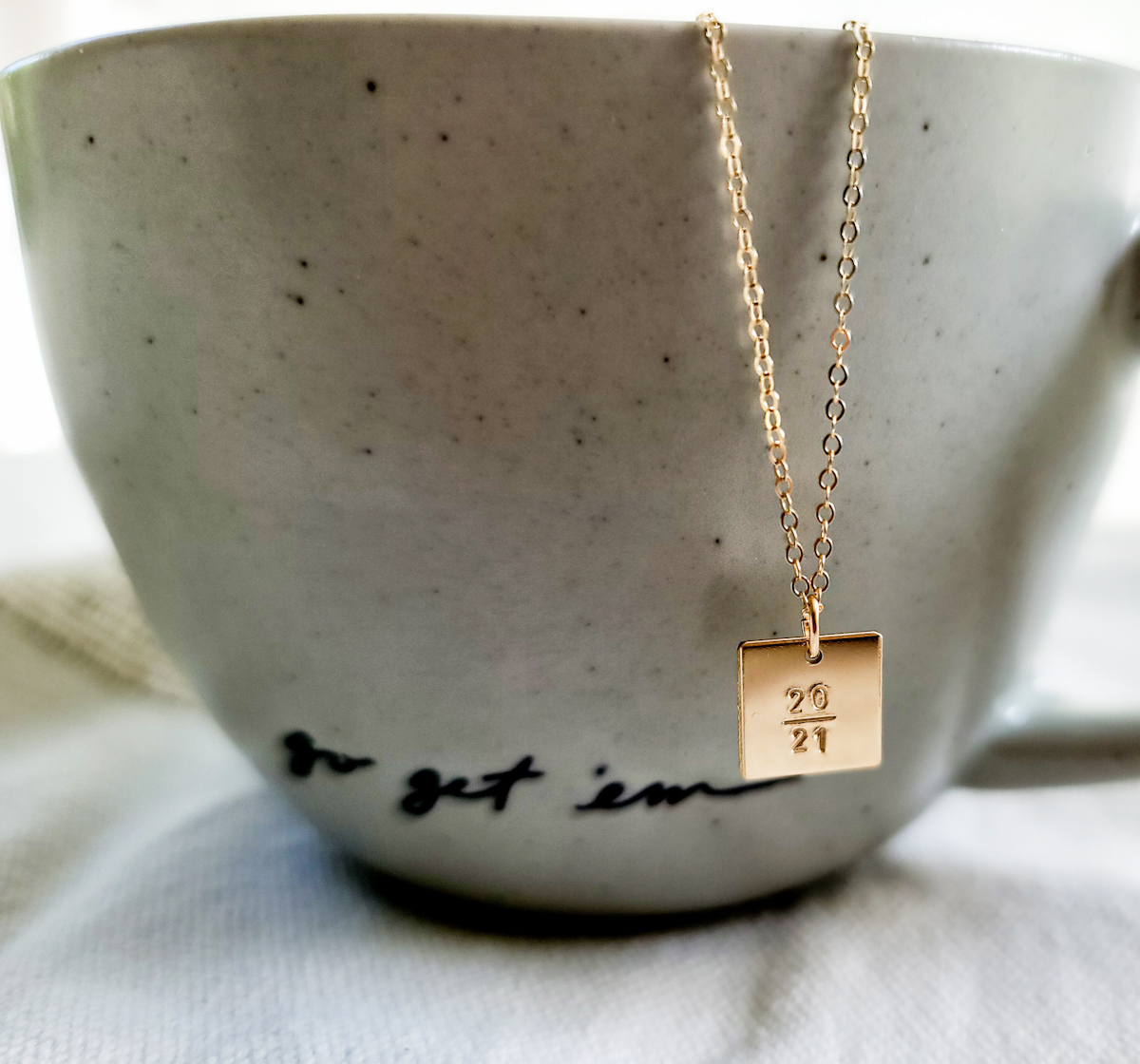 10mm Square Graduation Necklace - Image 3