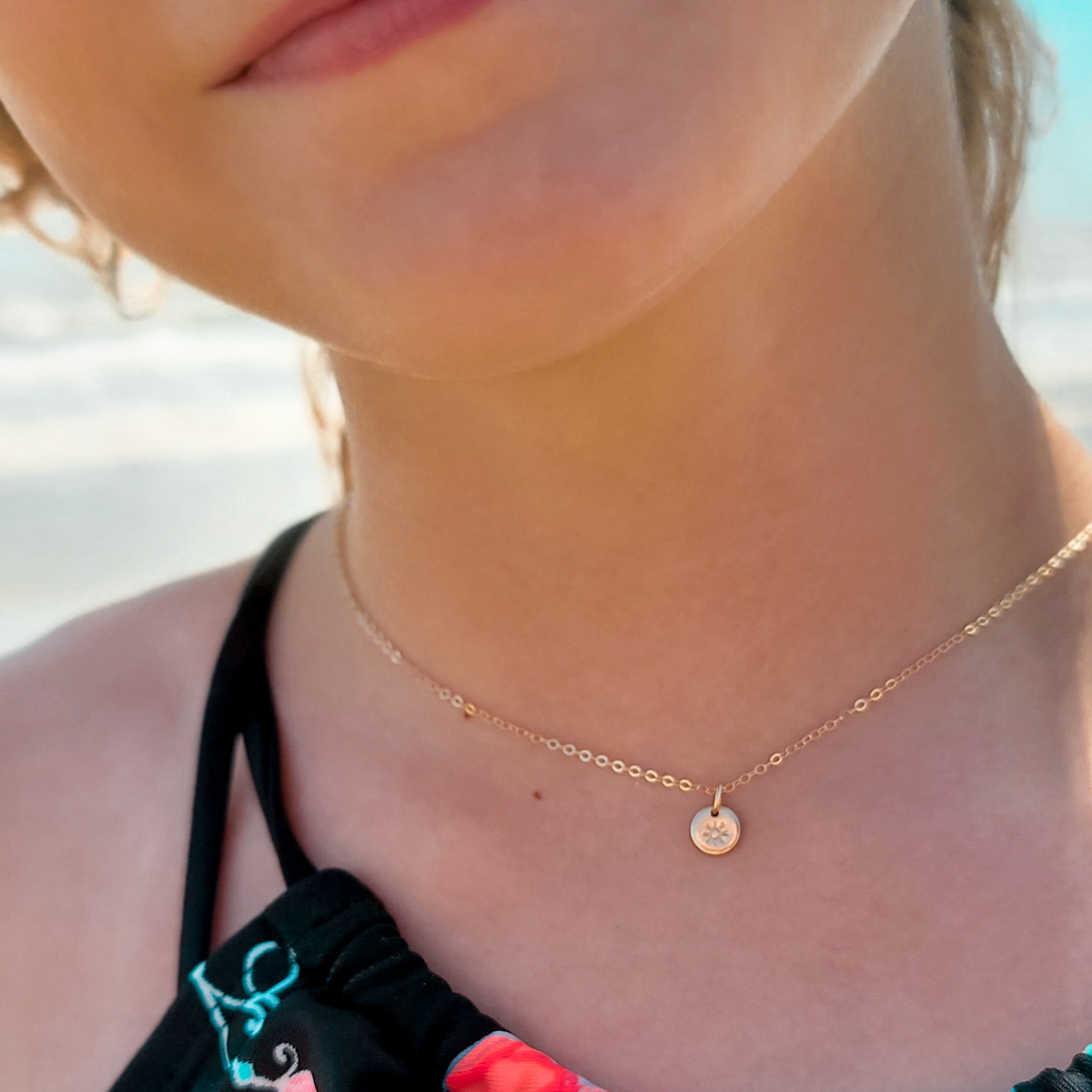 You are My Sunshine Disc Necklace - Image 8