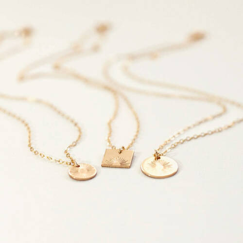 Sunburst Necklace - Three Sizes