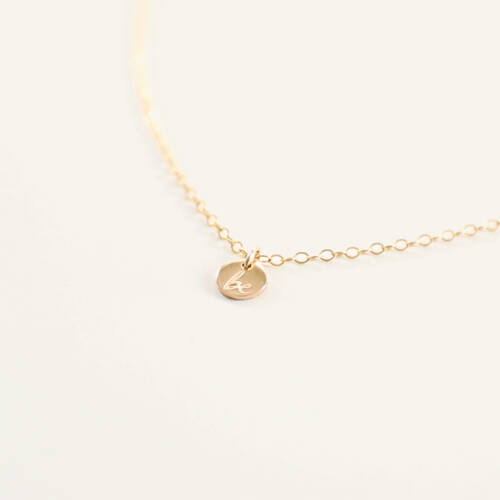 Anxiety - Just Be Necklace - Affirmation Necklace