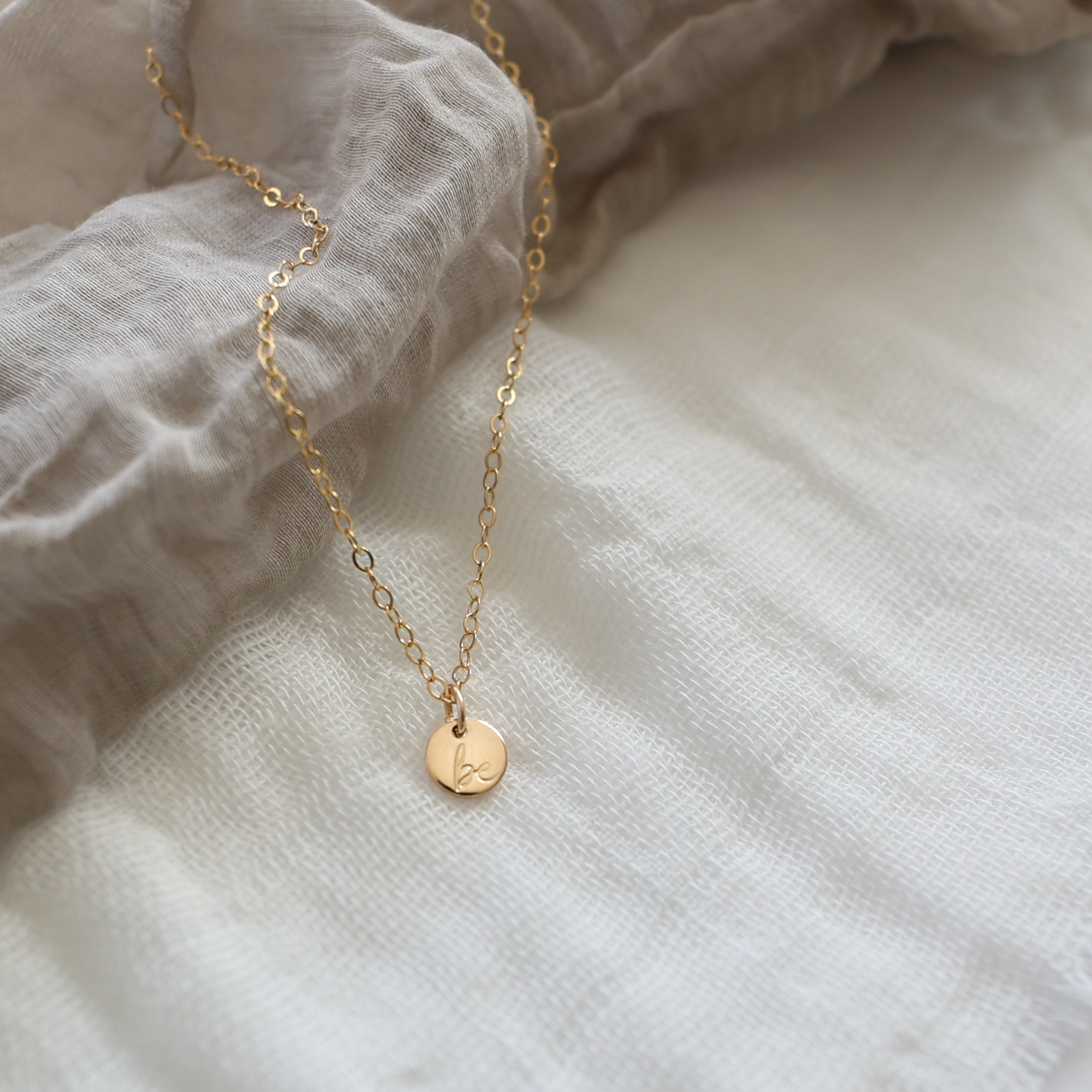 Anxiety - Just Be Necklace - Affirmation Necklace - Image 3