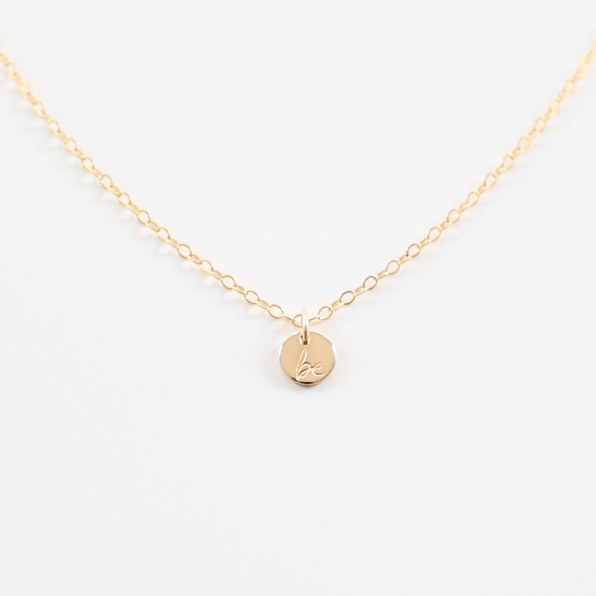 Anxiety - Just Be Necklace - Affirmation Necklace - Image 4