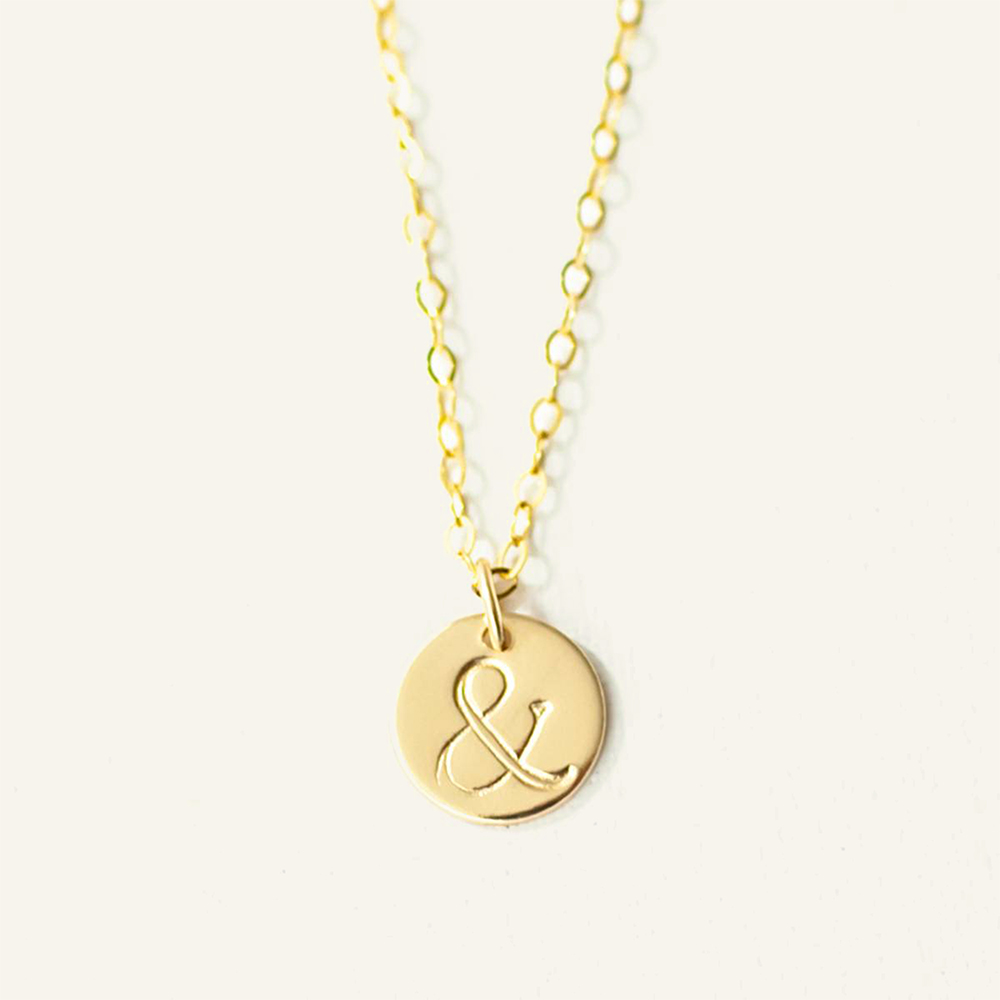 Ampersand 1/3" Mental Health Necklace