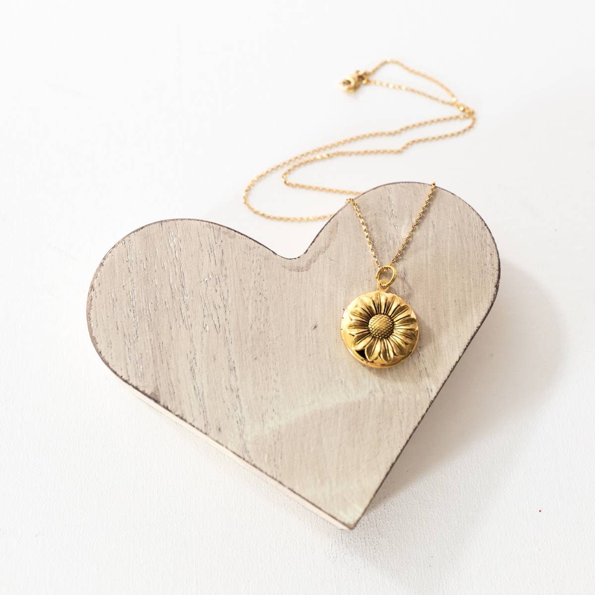 Sunflower Photo Locket - Image 3