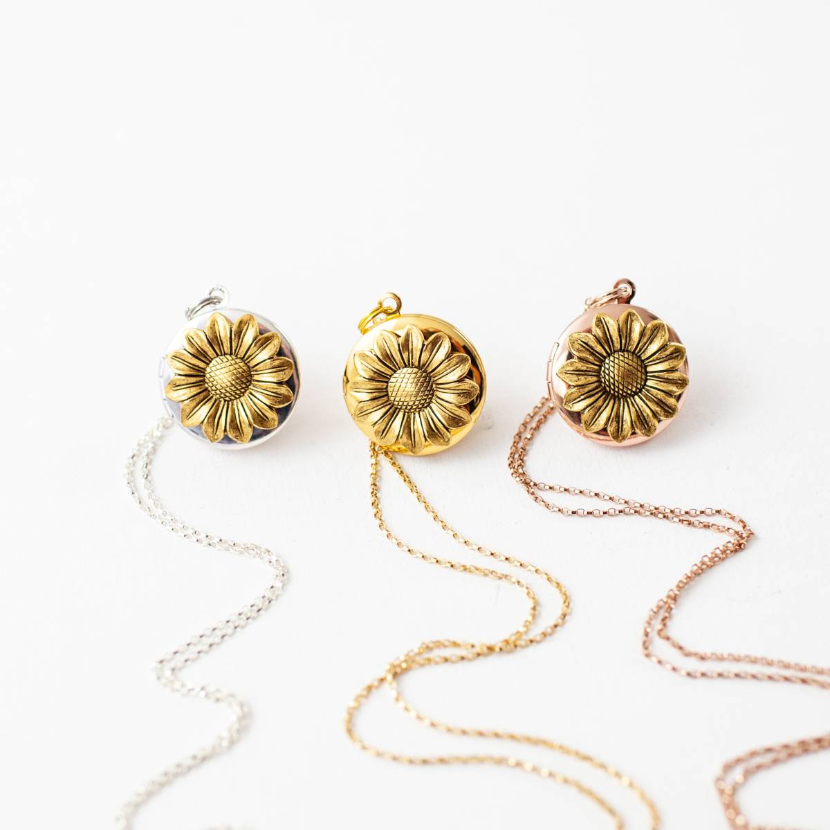 Sunflower Photo Locket - Image 2