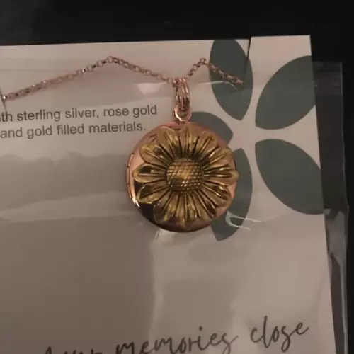 Little Sunflower Locket photo review