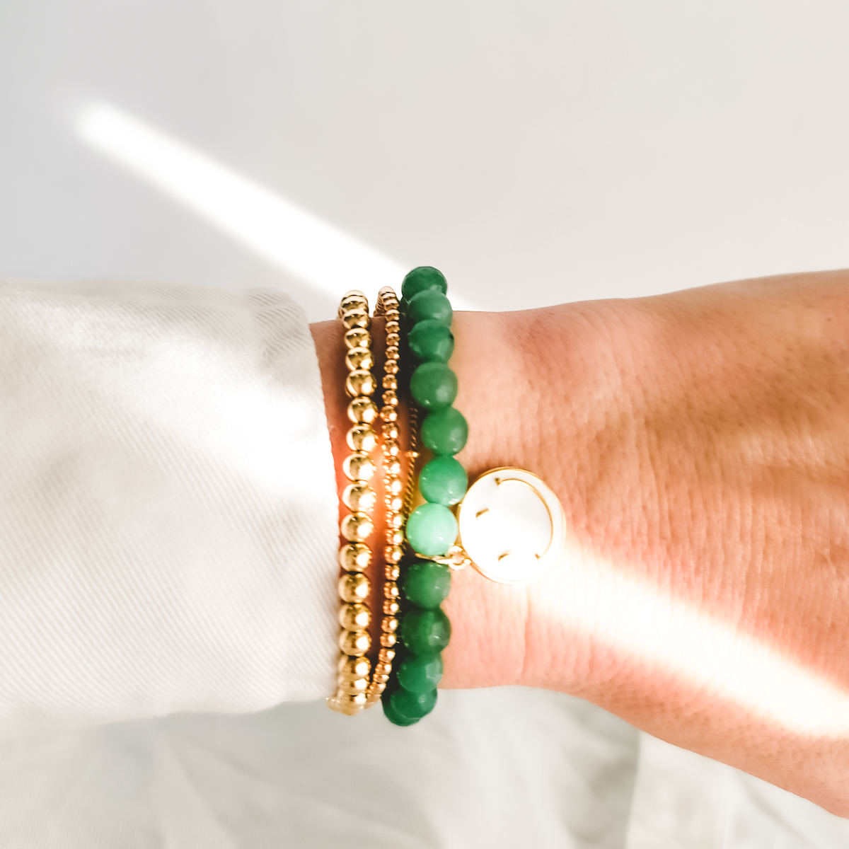 4mm Beaded Bracelet in Gold Filled, Rose Gold Filled and Sterling Silver - Image 8