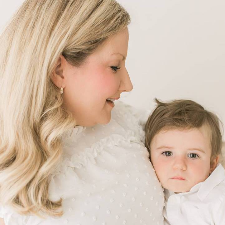 Pearl Gold Vermeil Huggie Hoops - Image 4