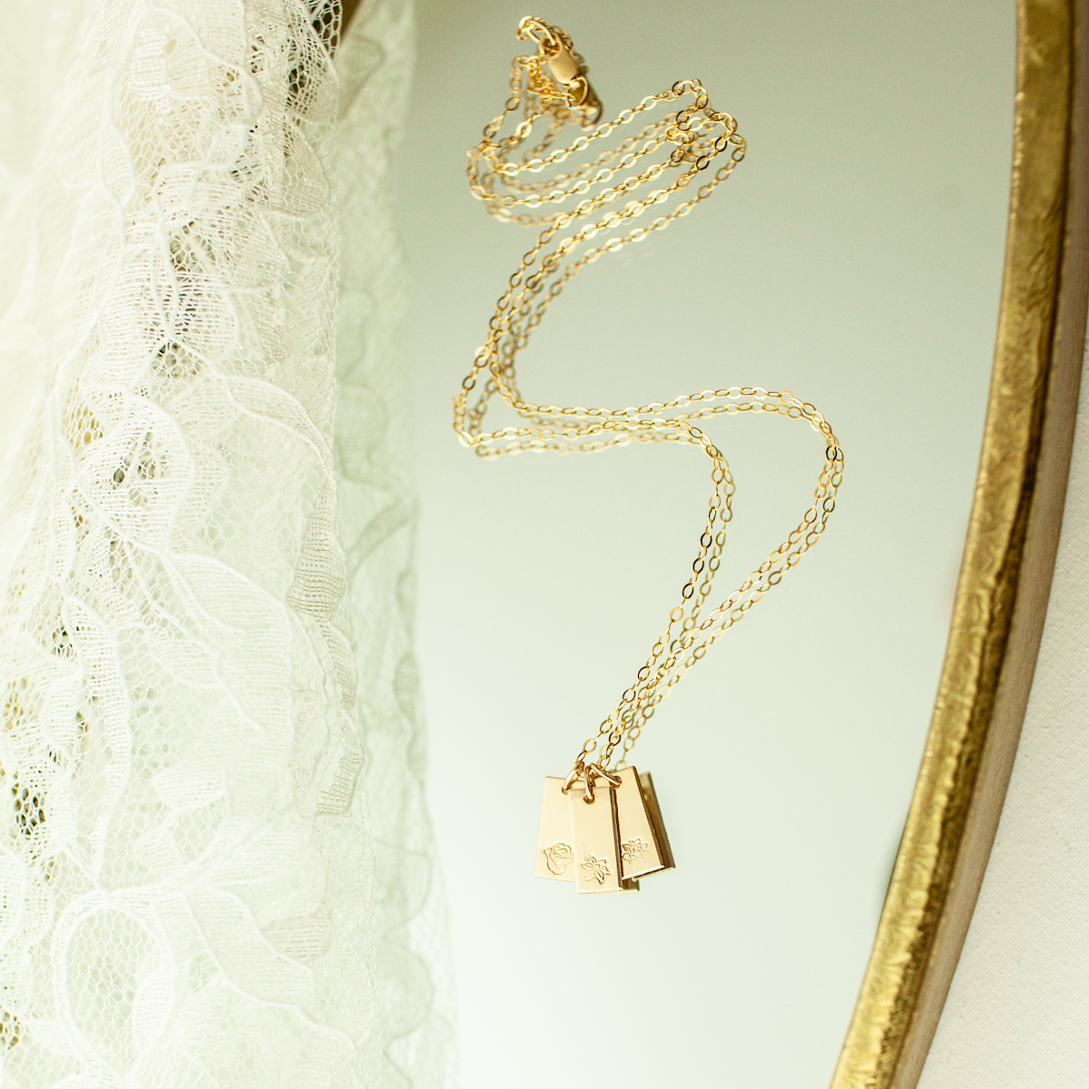 Emme Stacker Tiny Bars Necklace - Image 8