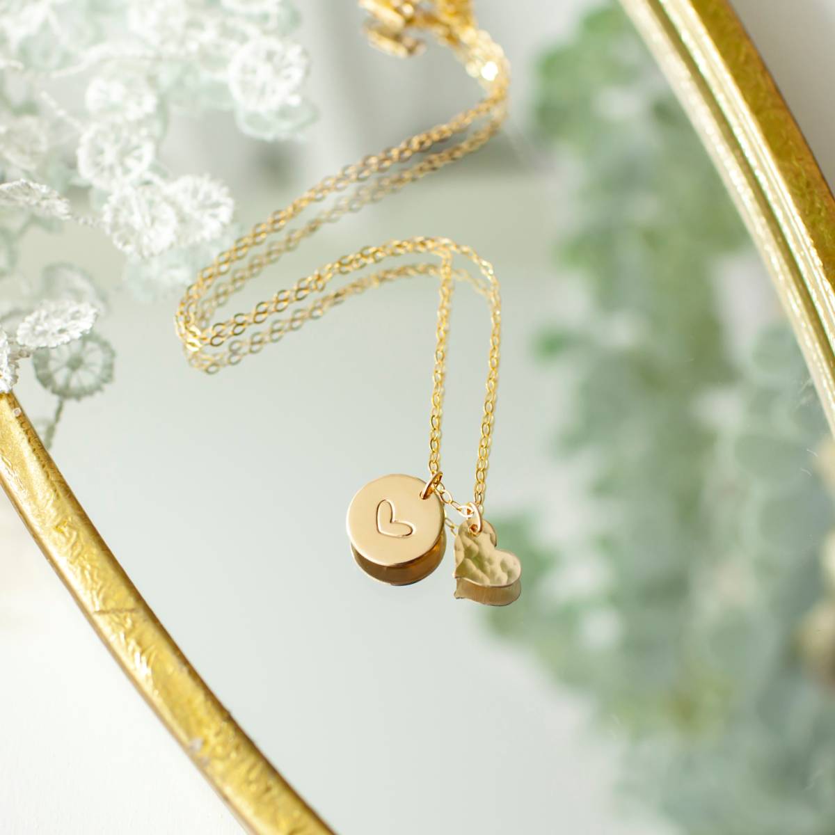 Double the Love Heart Necklace - Image 3