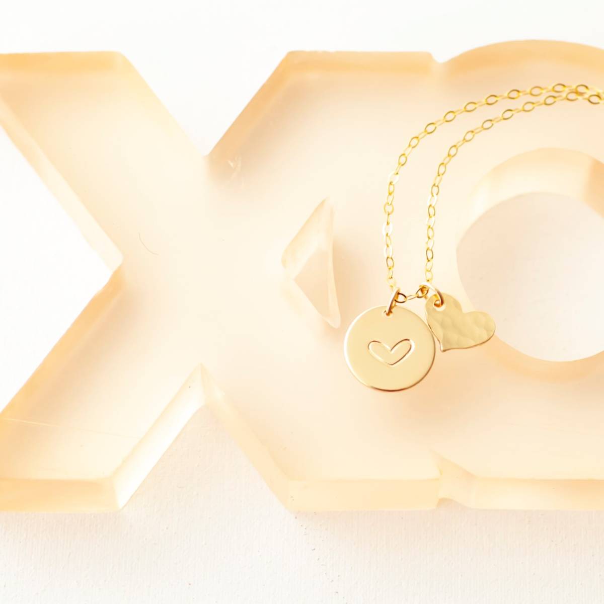 Double the Love Heart Necklace - Image 4