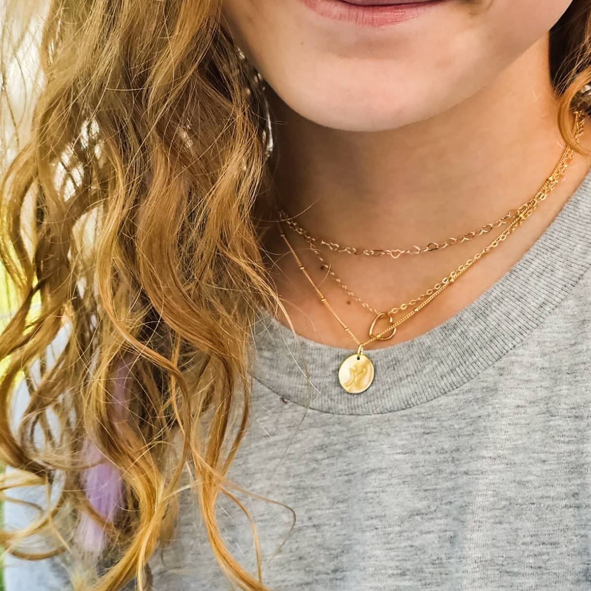 Tourette Syndrome Awareness and Swarovski Crystal Disc Necklace - Image 10