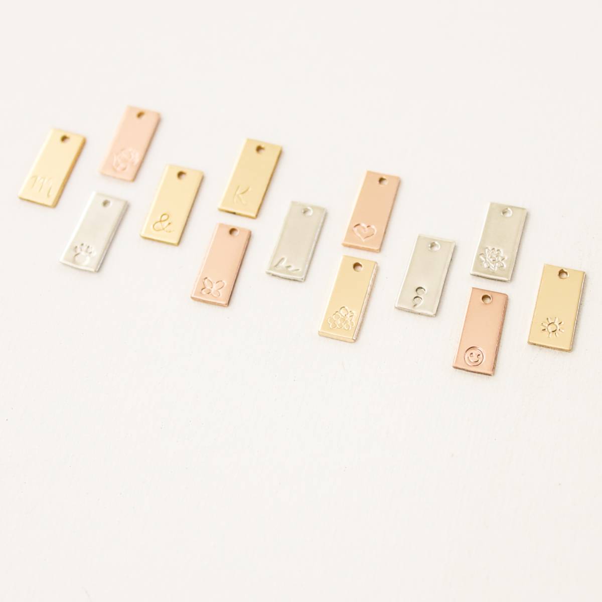 Add a 12x5mm Bar - Custom Stamps, Birth Month Flowers and Initials - Image 4