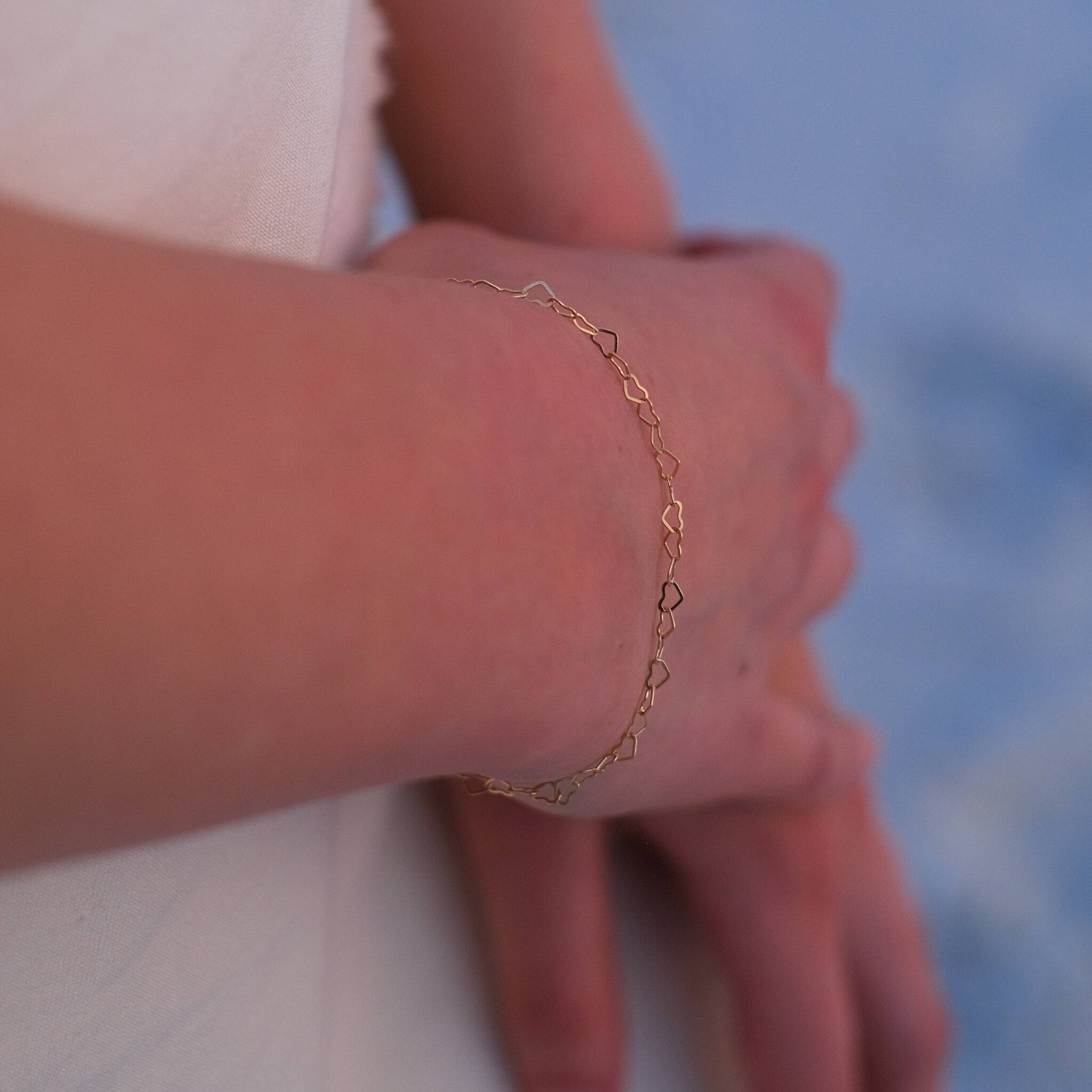 Heart Links Bracelet - Image 8