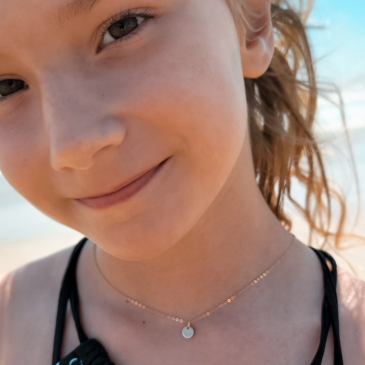 You are My Sunshine Hoop Earrings - Image 5