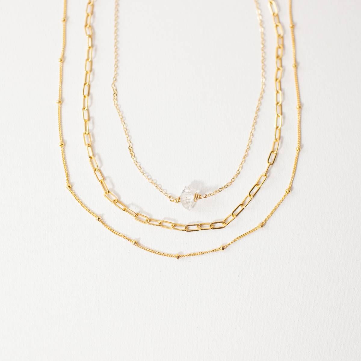 Dainty Paperclip Choker Necklace - Image 5