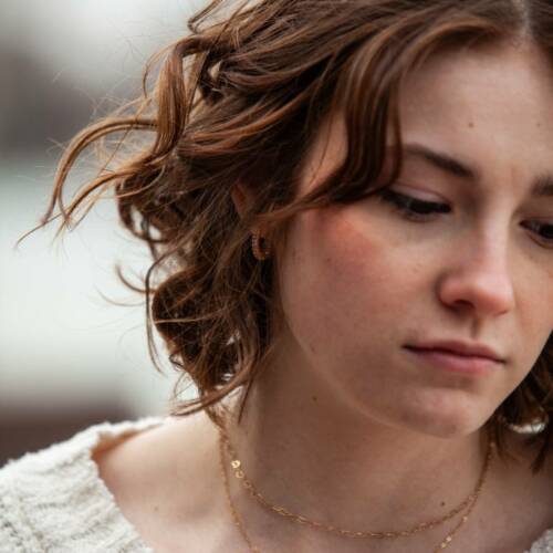 Blush Gold Vermeil Hoops