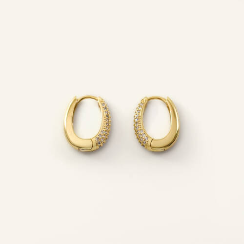 Color Crush Oval Hoops