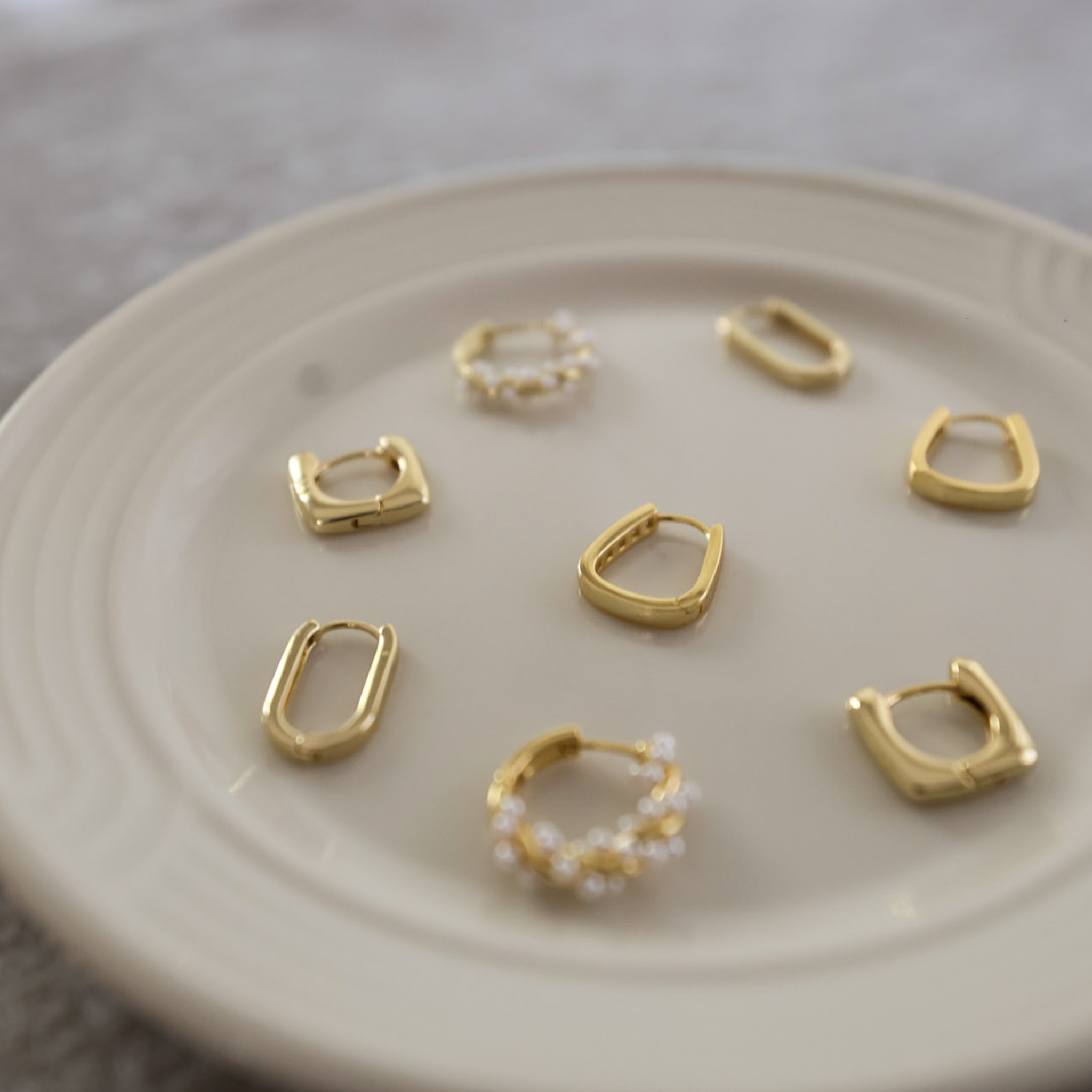 Cubed and Glossy Hoops - Image 5